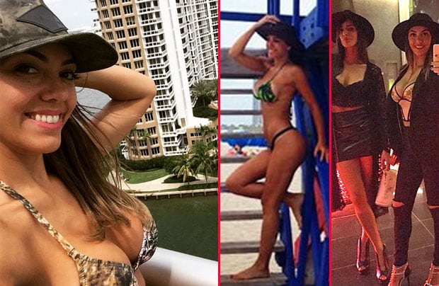 Floppy Tesouro, diosa total en Miami. (Fotos: Instagram.com/floppytesouro)