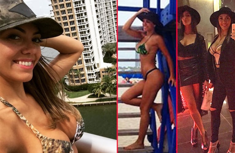 Floppy Tesouro, diosa total en Miami. (Fotos: Instagram.com/floppytesouro)