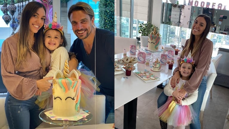 Floppy Tesouro, en medio de la polémica del Cantando, celebró el cumple de su hija con un increíble candy bar 