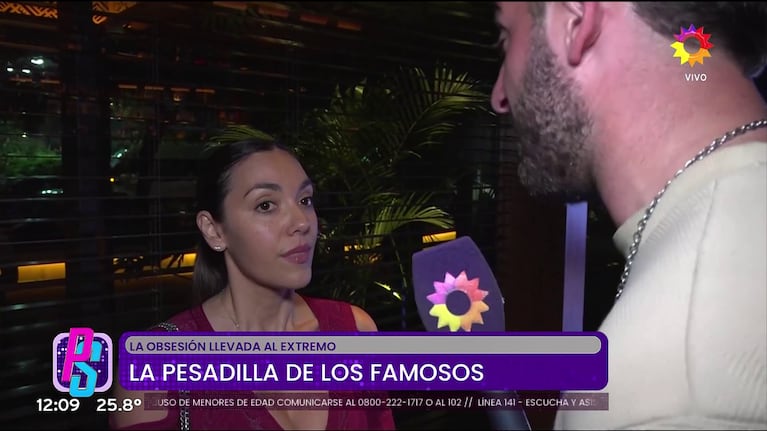 Floppy Tesouro habló en Puro Show (Foto: captura de eltrece).