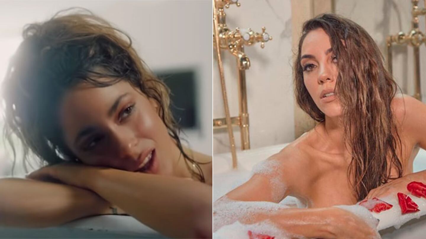 Floppy Tesouro, picante tras ser acusada de plagiar a Tini: No copié a nadie, muchas artistas usaron la bañera