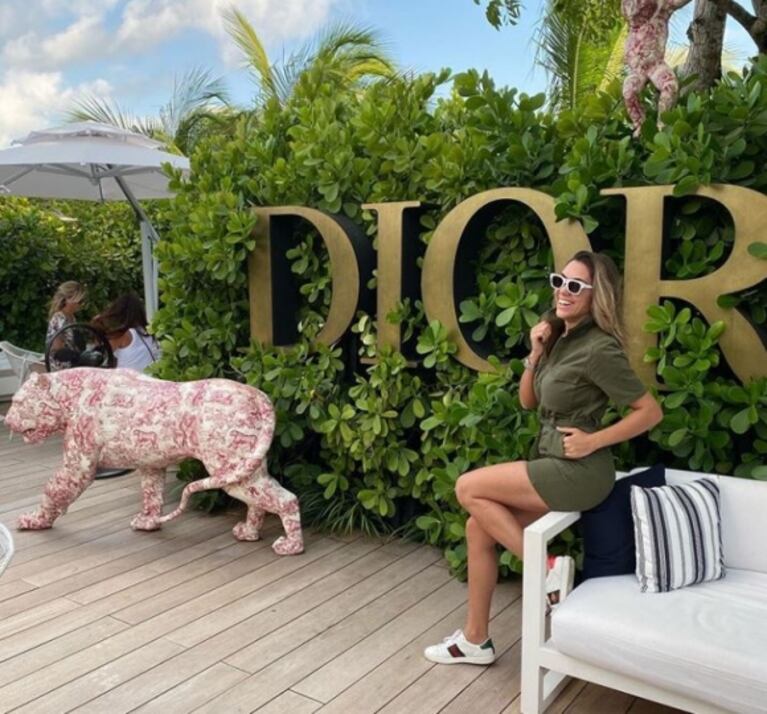 Floppy Tesouro y su primer viaje de soltera en Miami, tras su separación: nuevos proyectos y relax en la arena