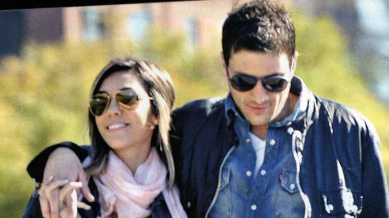 Floppy y su novio Ramiro. (Foto. revista Gente)