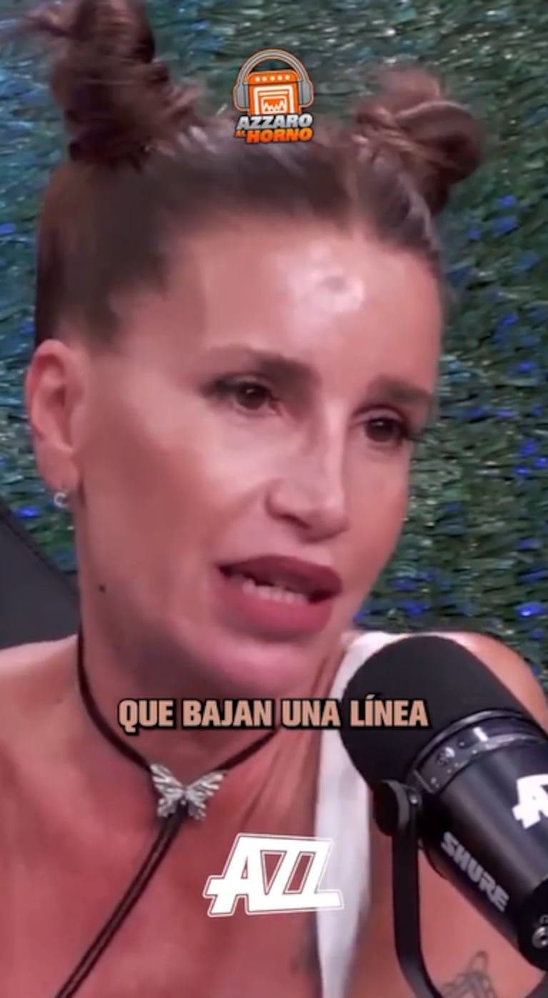 Flor apuntó contra Tévez y también criticó a los futbolistas que no se involucran políticamente. Foto: Azzaro al horno