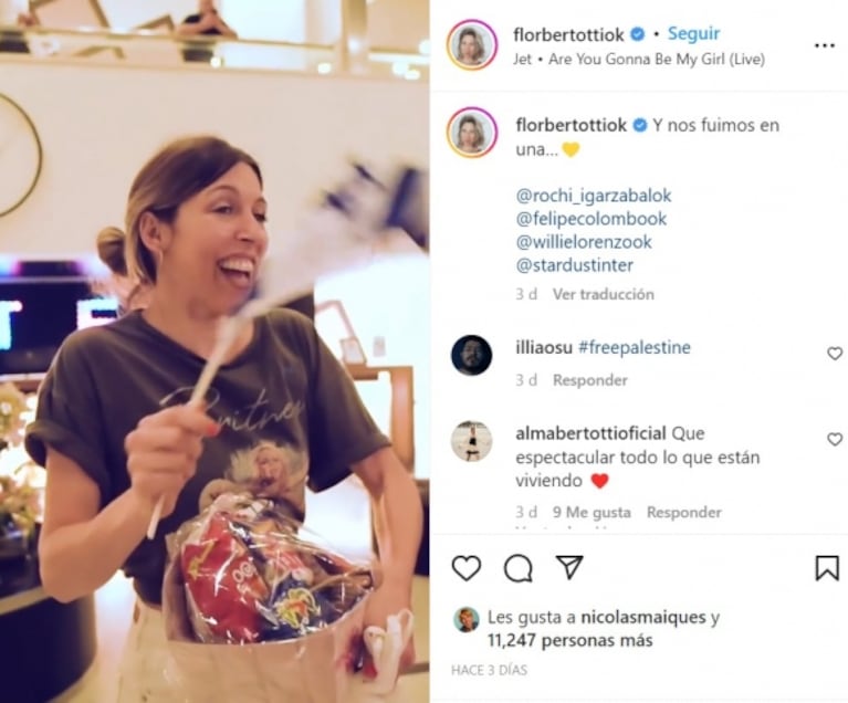 Flor Bertotti, Felipe Colombo y Rochi Igarzábal viajaron a Israel por un especial motivo: "Jornada intensa"