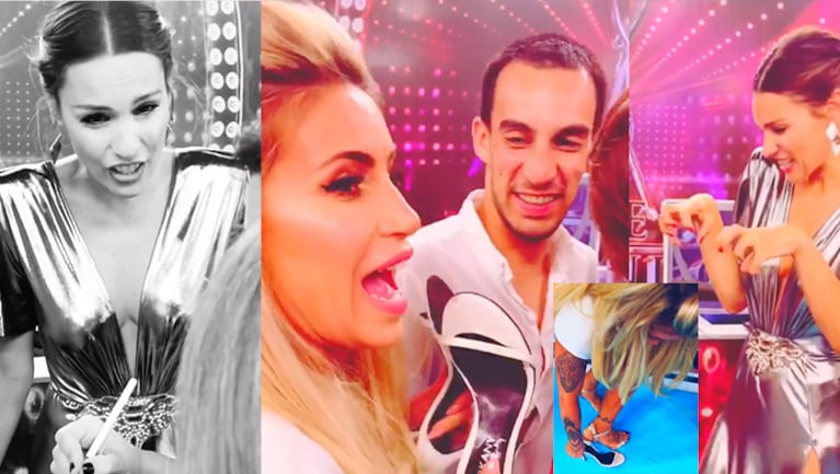 Flor calza 39 y Pampita 36, ¿cómo le entraron los zapatos?
