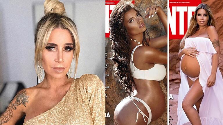 Flor comparó su tapa de revista con la de Eva.