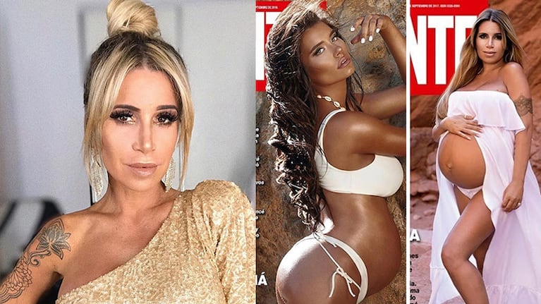 Flor comparó su tapa de revista con la de Eva.