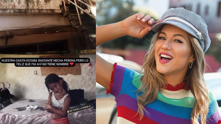 Flor contó que en su casa de Floresta fue feliz.
