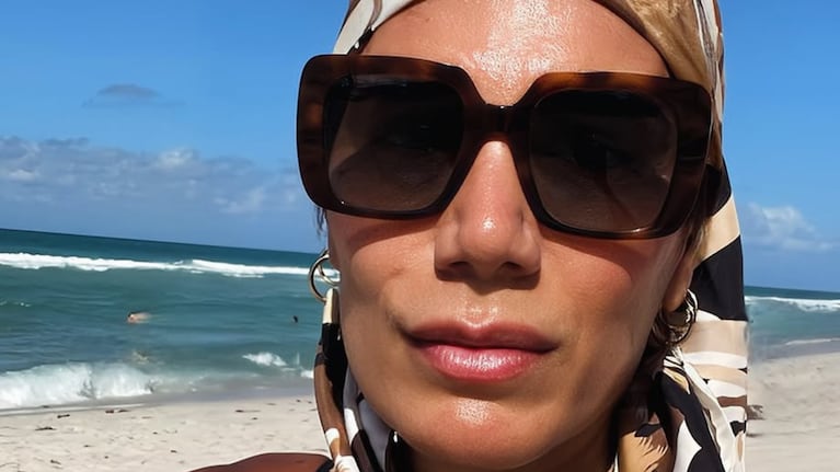 Flor de la V volvió a apostar al animal print. (Foto: Instagram/@flordelave).