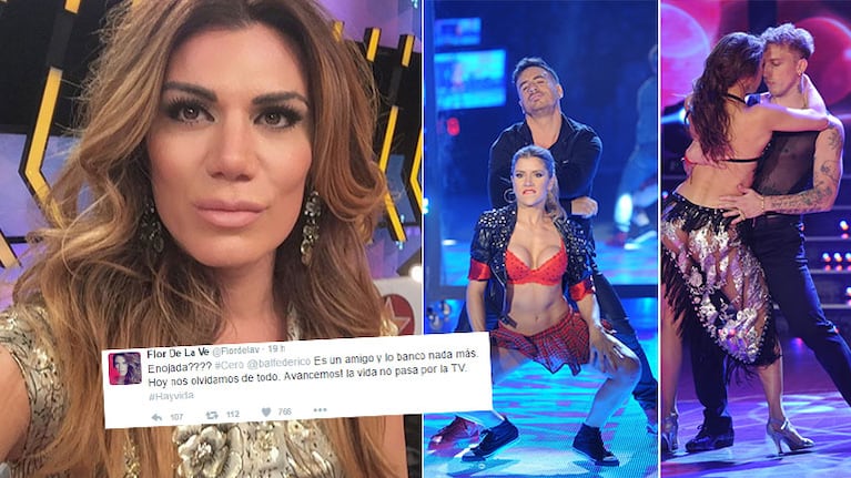 Flor de la Ve aclaró los tantos tras su explosivos tweets cuestionando la credibilidad del Bailando (Foto: web y Twitter)