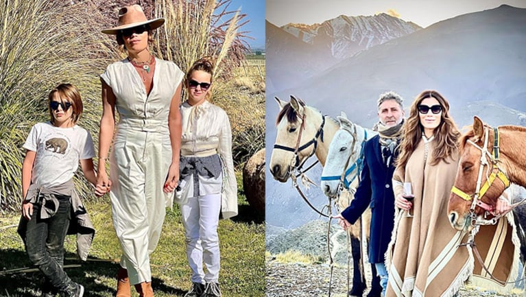 Flor de la Ve compartió las fotos más lindas de sus vacaciones familiares en Mendoza. 