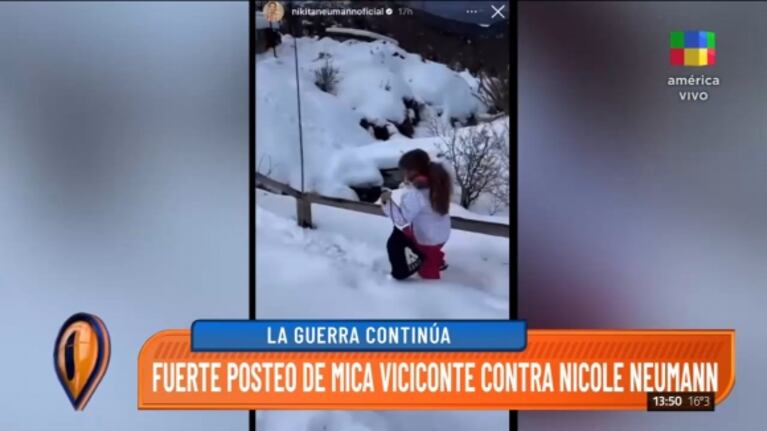 Flor de la Ve opinó muy fuerte del video de Nicole Neumann sobre la caída de su hija: "Pudo ser una tragedia"