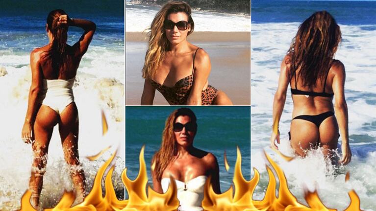 Flor de la Ve, súper provocativa desde las playas de Brasil (Fotos: Instagram). 