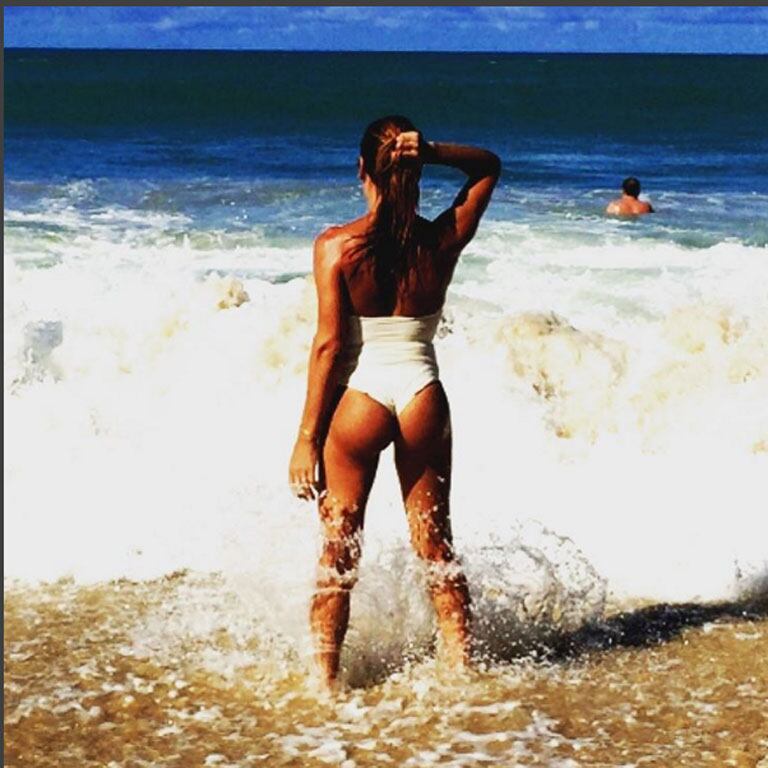 Flor de la Ve, súper provocativa desde las playas de Brasil (Fotos: Instagram). 