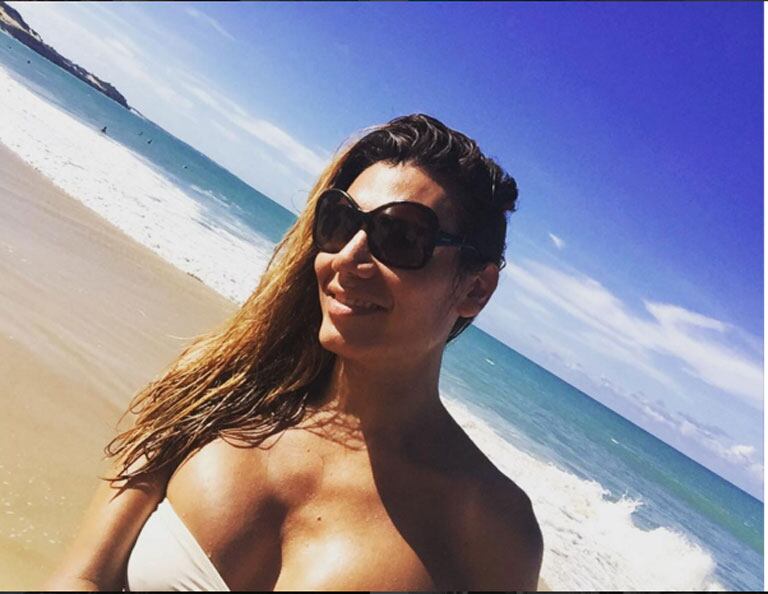 Flor de la Ve, súper provocativa desde las playas de Brasil (Fotos: Instagram). 