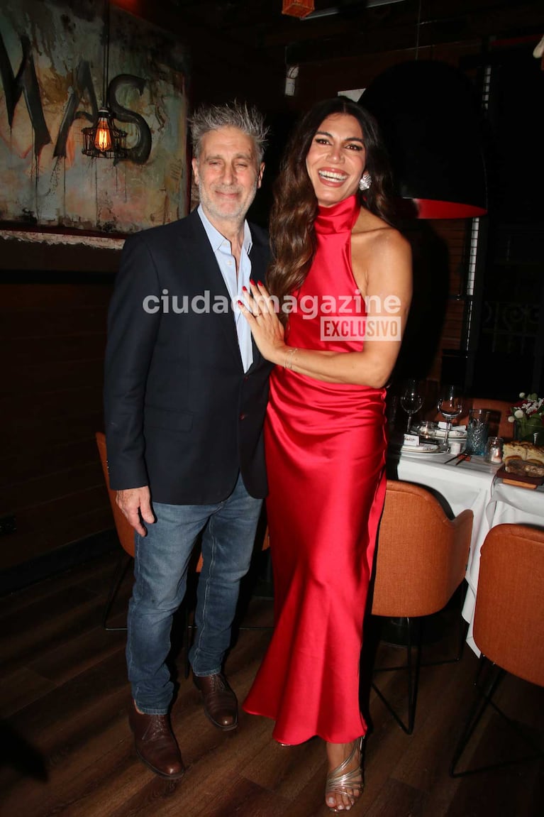 Flor de la Ve y Pablo Goycochea (Foto: Movilpress)