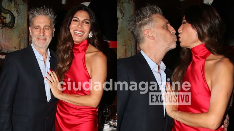 Flor de la Ve y Pablo Goycochea (Fotos: Movilpress)