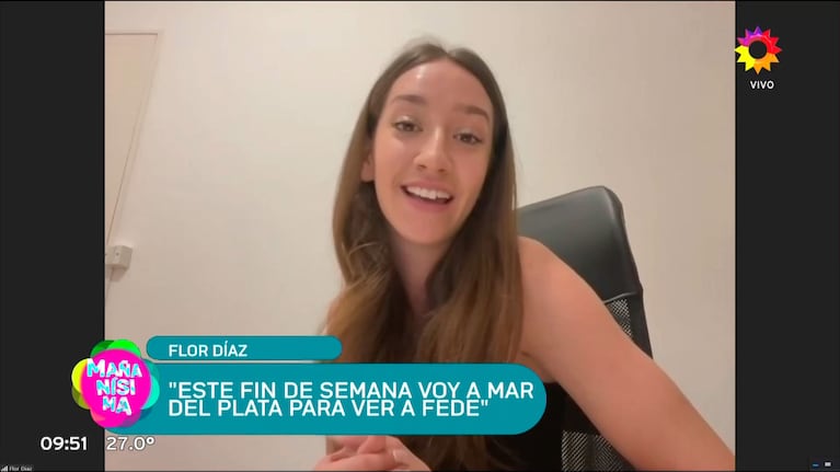 Flor Díaz habló con Mañanísima.