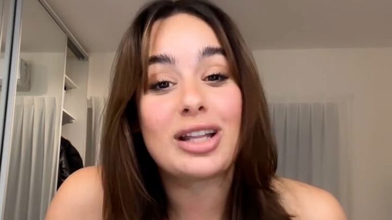 Flor Jazmín Peña habló a fondo del rumor de crisis con Nico Occhiato: “A mí se me nota todo”