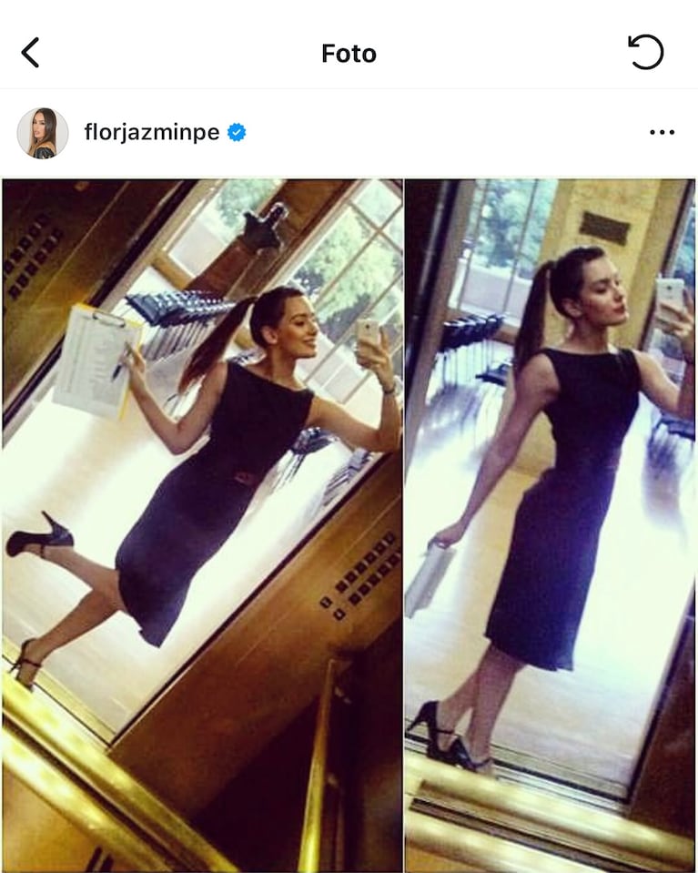 Flor Jazmín Peña mostró fotos de cuando estaba obsesionada con las calorías | Créditos: Instagram @florjazminpe