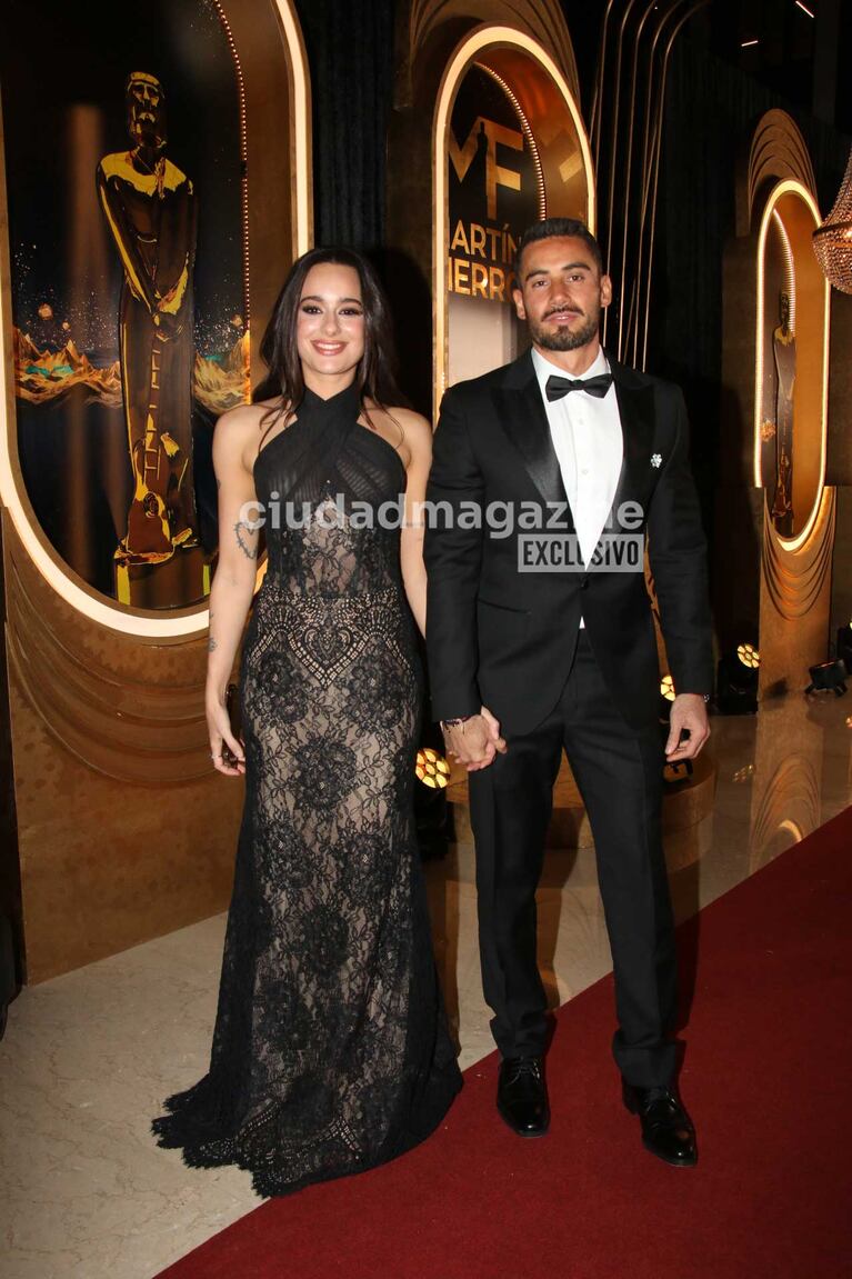 Flor Jazmín Peña y Nico Occhiato (Foto: Movilpress)