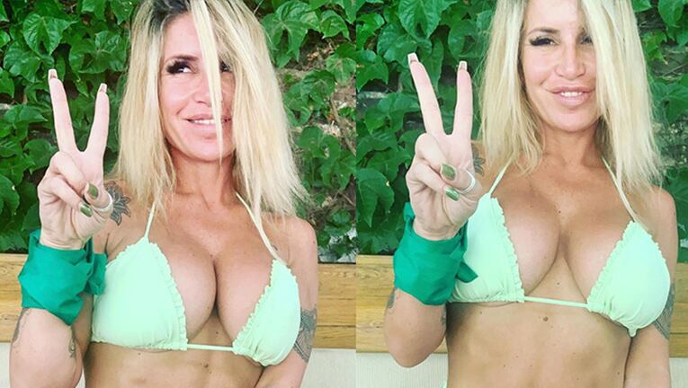 Flor milita el aborto legal en Instagram.