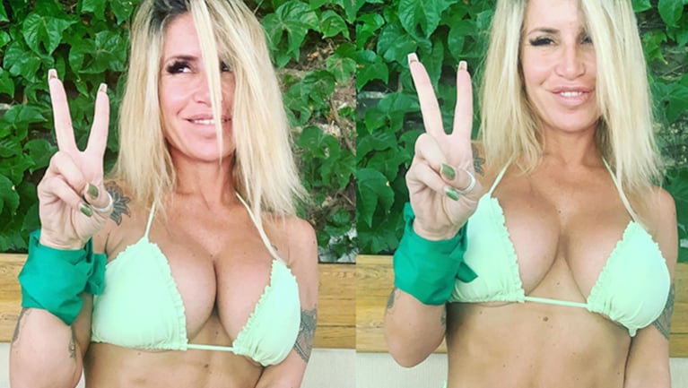 Flor milita el aborto legal en Instagram.