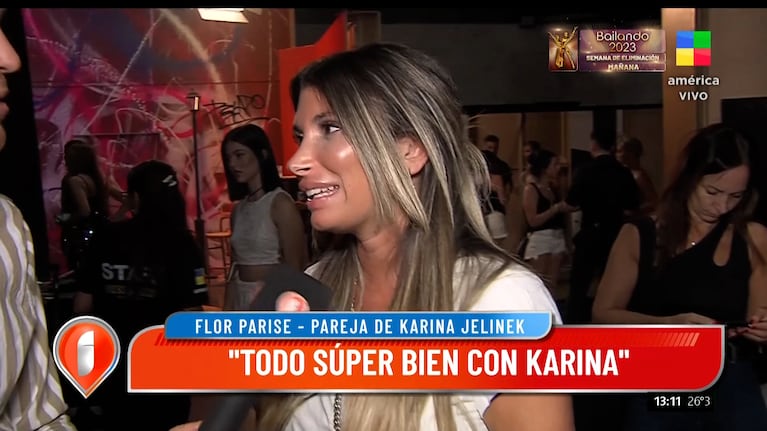 Flor Parise habló de su noviazgo bajo perfil con Karina Jelinek: “Entre nosotras está todo súper bien”