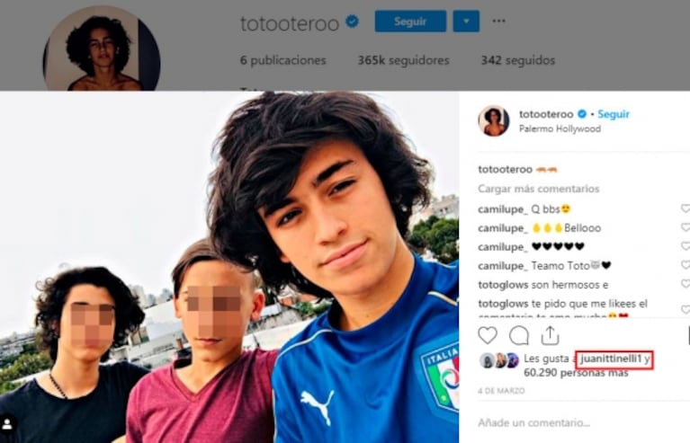 Flor Peña negó la separación de su hijo, Toto Otero, y Juanita Tinelli: "Ella estuvo toda la tarde en casa"