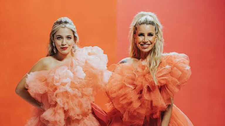 Flor Peña protagonizó el clip del nuevo tema de Sol Makena: Es increíble grabar con ella