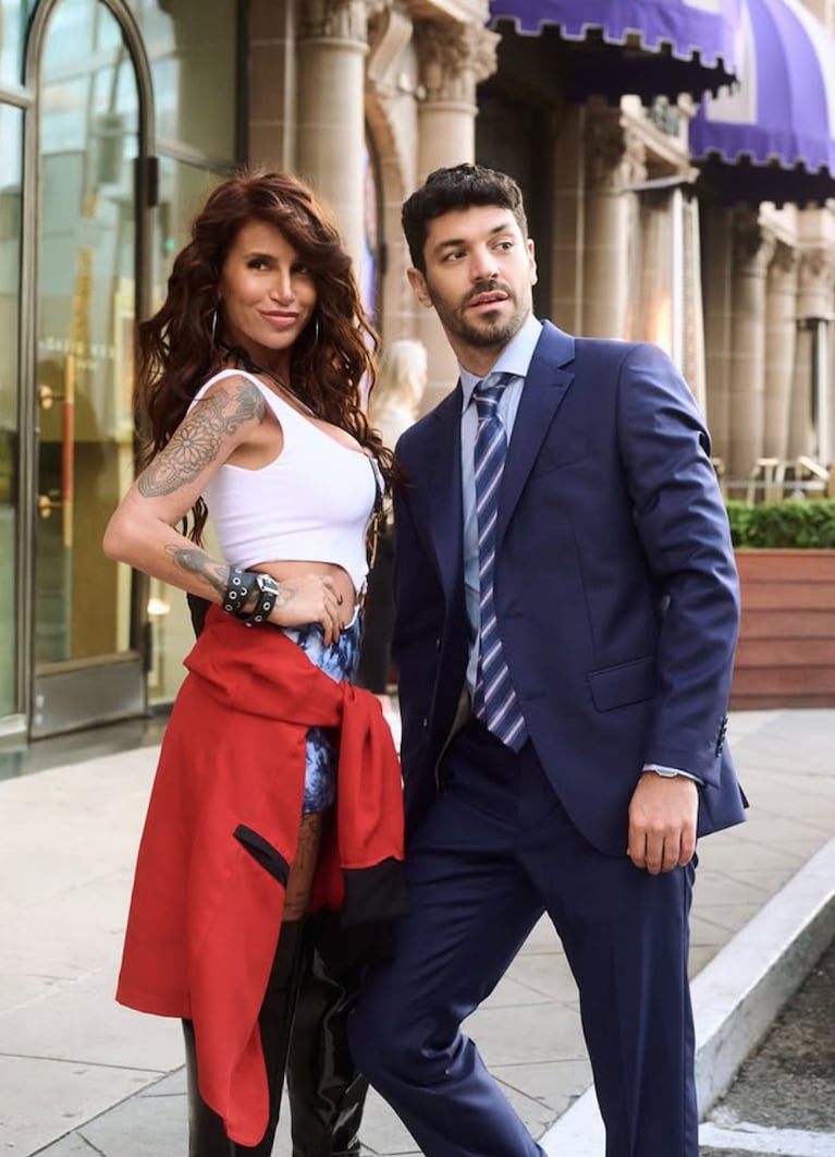 Flor Peña se caracterizó como Julia Roberts en Pretty Woman. Foto: IG | flor_de_p