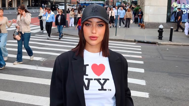 Flor Regidor, de viaje en Nueva York (Foto: Instagram @flor.regidor)
