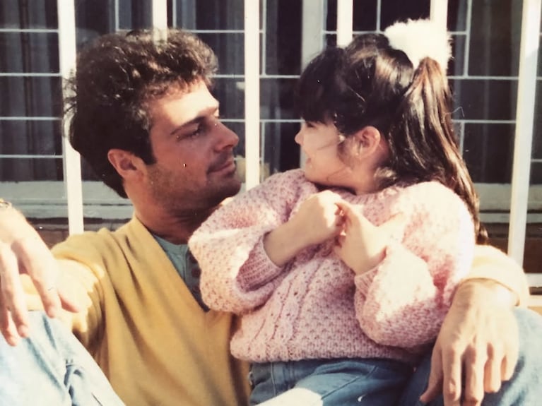 Flor Torrente con su padre, Rubén (Foto: Instagram/@ftorrente).