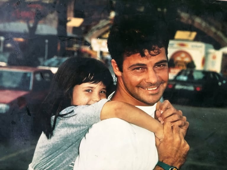 Flor Torrente con su padre, Rubén (Foto: Instagram/@ftorrente).