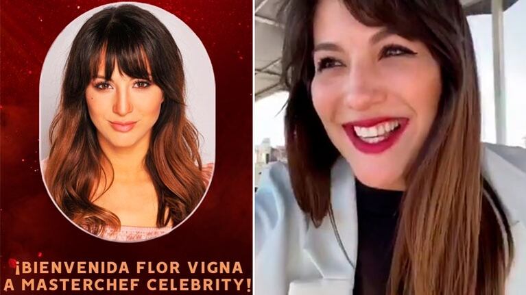 Flor Vigna comentió un insólito error al confirmar su incorporación a MasterChef Celebrity: Aprendé el orden de las pelotas