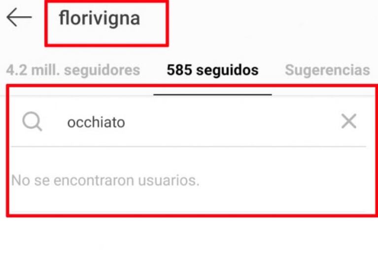 Flor Vigna dejó de seguir en Instagram a Nico Occhiato, a cinco meses de separarse