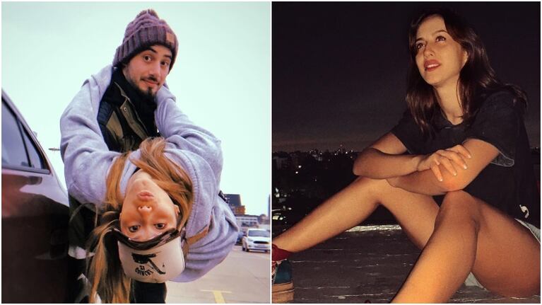 Flor Vigna desmintió haber vuelto con Nico Occhiato (Fotos: Instagram)
