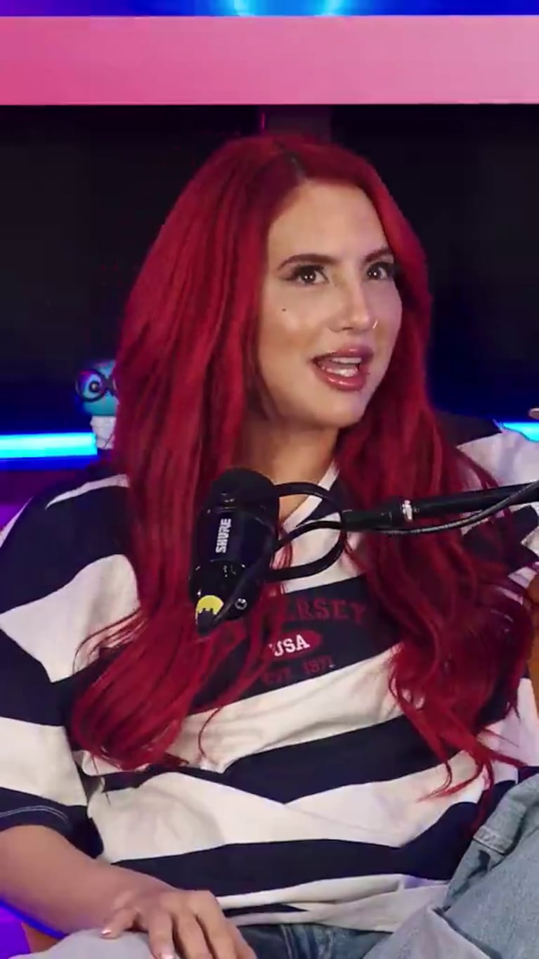 Flor Vigna habló de la infidelidad de Luciano Castro con Griselda Siciliani (Foto: captura de streaming México).