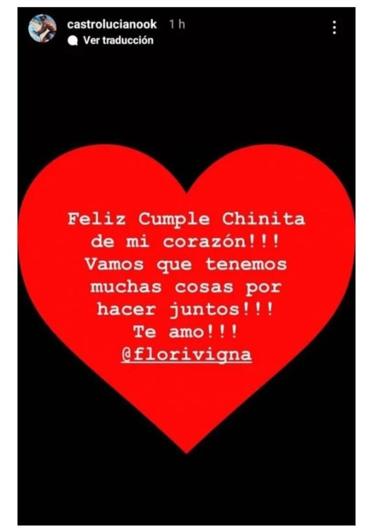 Flor Vigna habló de la posibilidad de tener un hijo con Luciano Castro: "Alguna vez, me gustaría tener, pero falta"
