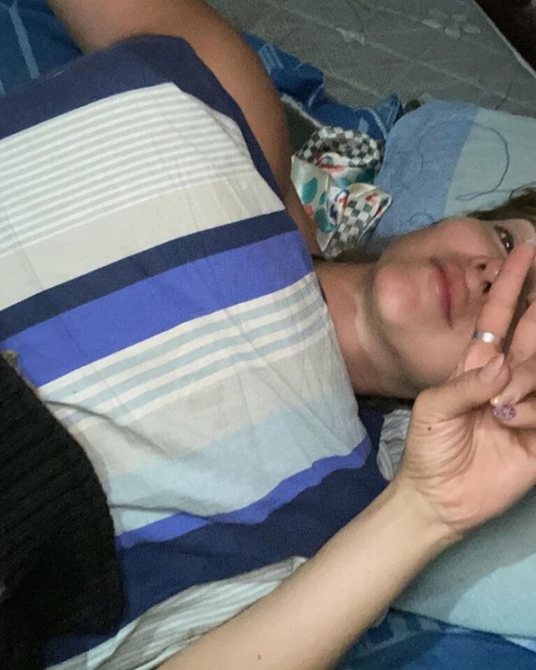 Flor Vigna habló de su estado de salud: "Mi cuerpo me sacó de servicio; temblequeos, vómitos y dolor fuerte de panza"