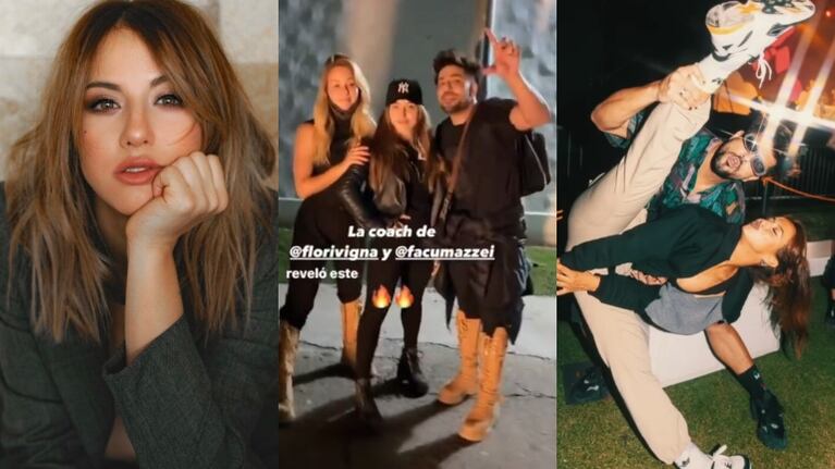 Flor Vigna, íntima, a pocos días de debutar en La Academia (Fotos: Instagram y Captura de Instagram Stories)