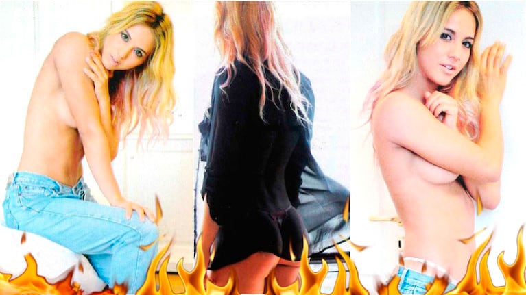 Flor Vigna, la diosa de Combate en una producción súper sexy. Foto: Paparazzi