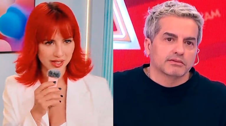 Flor Vigna le respondió a Ángel de Brito tras sus duras críticas (captura de TikTok y América TV)