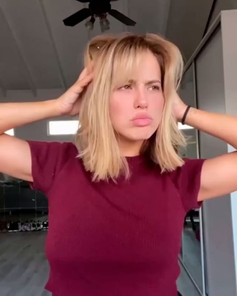 Flor Vigna mostró su radical cambio de look con un sensual y alocado baile: se cortó el pelo a la altura de los hombros