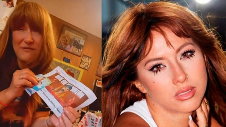 Flor Vigna reveló cómo su mamá la ayuda a promocionar su música en la calle.