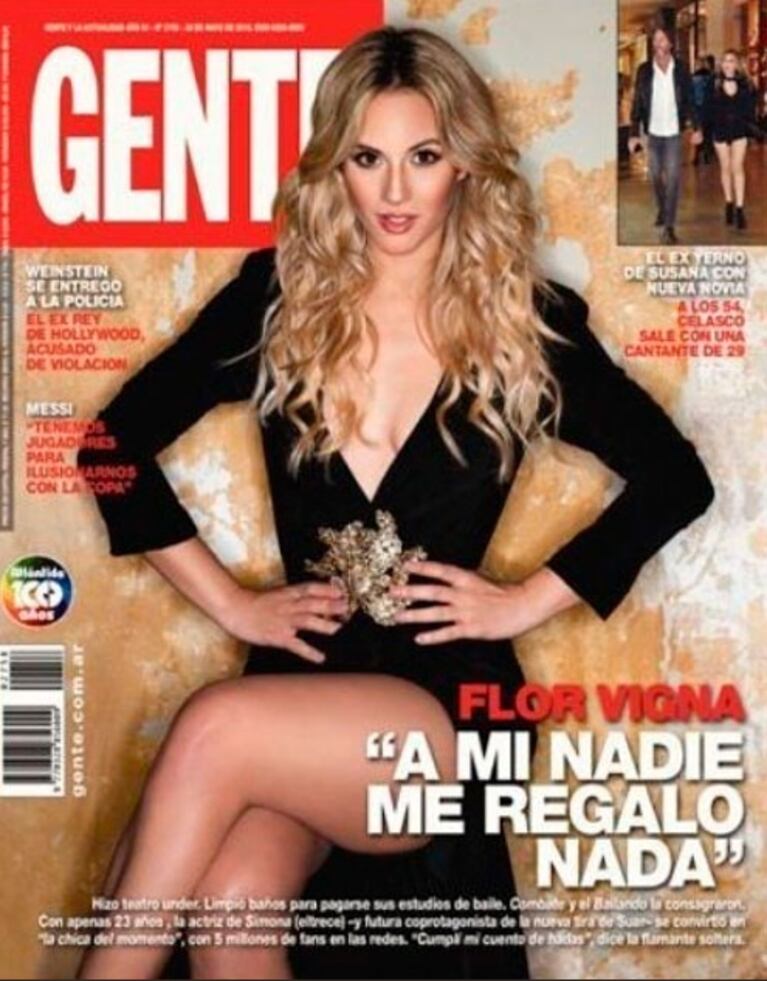 Flor Vigna, soltera codiciada: "Me escriben mucho por las redes; el futbolista tiene en su ADN el tiroteo" 
