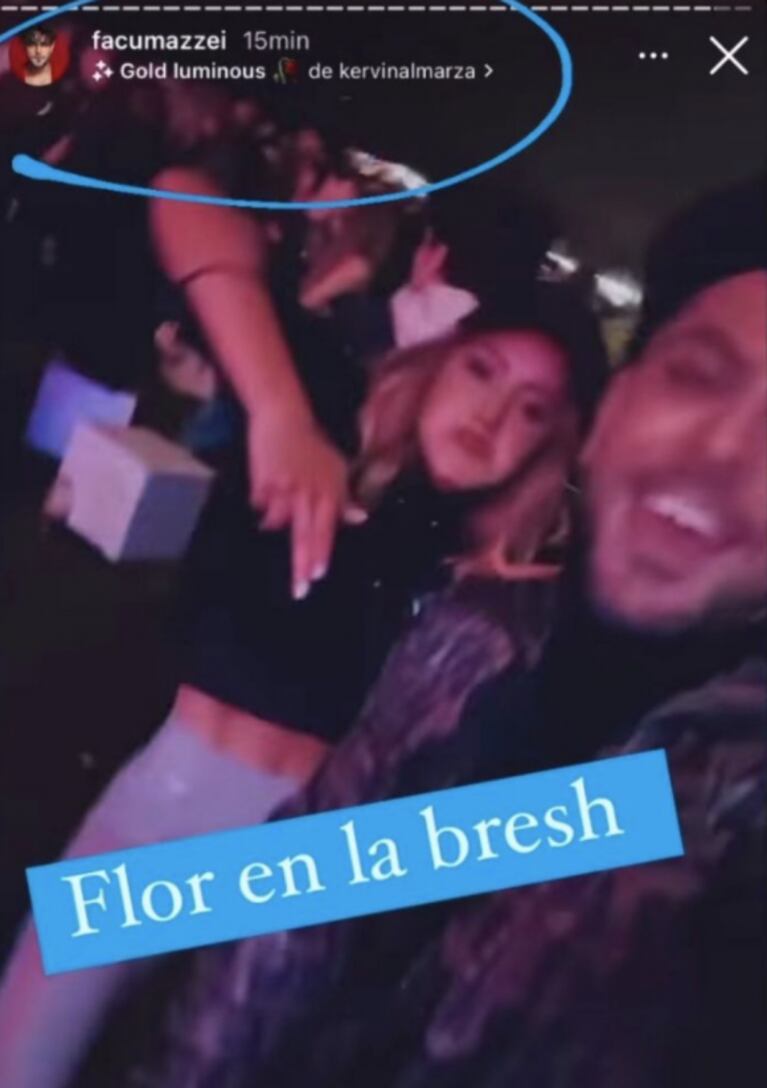 Flor Vigna y Coscu protagonizan fuertes rumores de romance: aseguran que los vieron en una fiesta juntos