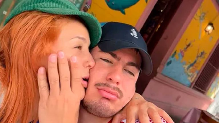 Flor Vigna y Lautaro López (Foto: Instagram @florvigna)
