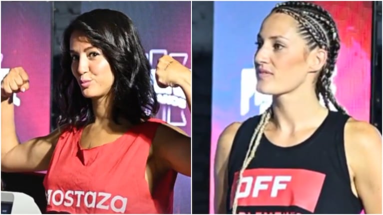 Flor Vigna y Mica Viciconte. Capturas: X @@ParenseDeManos